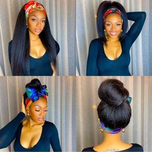 YAKI TEXTURE HEADBAND WIG